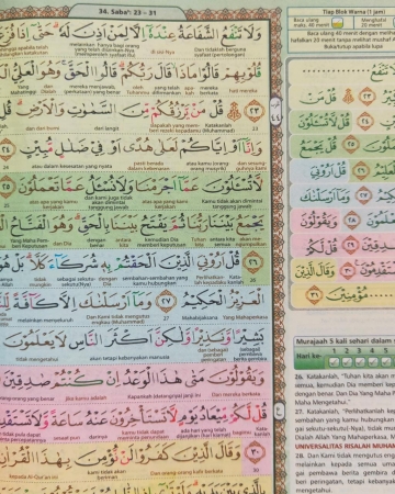 Al-Quran Al-Hufaz Per Kata (A5) | Solusi Muslim